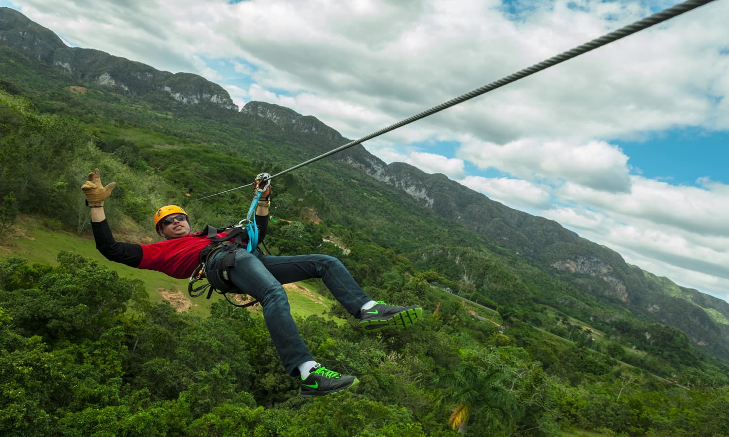 Aventura en el canopy